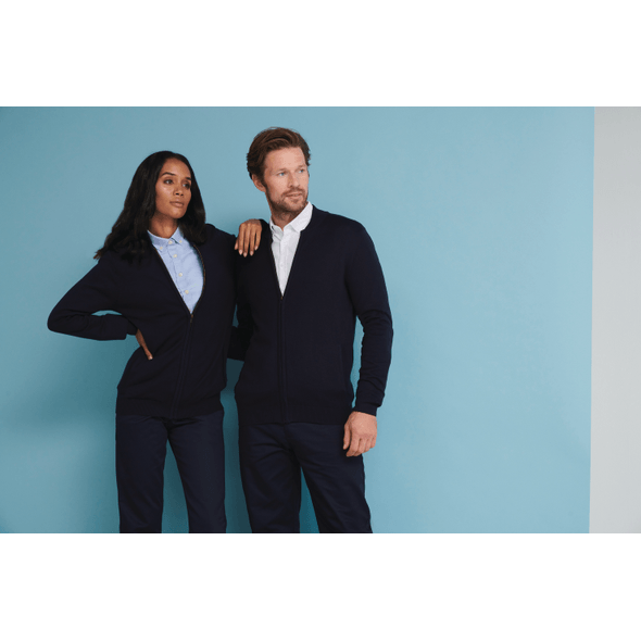 Henbury | Strickmantel mit Bomberkragen